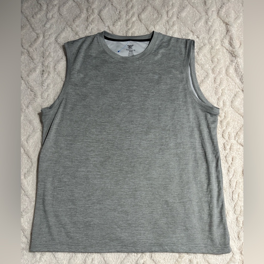 Reebok xxlarge grey work out tank
